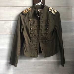 Army Green Military Jacket